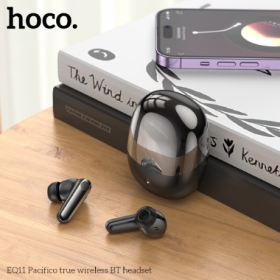 бездротові навушники (tws) hoco eq11 (black) 