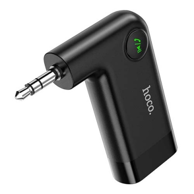 Bluetooth аудіо ресівер Hoco E53 (вбудований акумулятор) (Чорний)