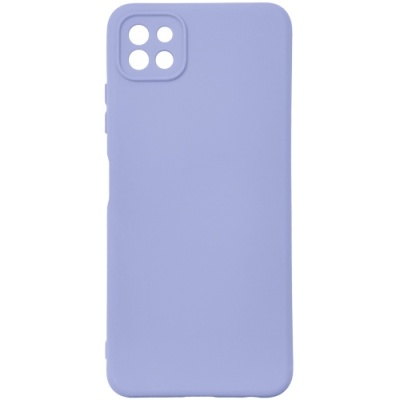 Купить чохол soft silicone case full для samsung a226 galaxy a22 5g (linen blue/lilac) онлайн