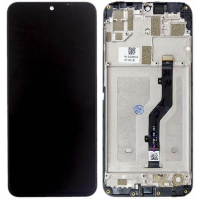 дисплей для zte blade a7s 2020 (ski649-b08 v0.1) з чорним тачскріном і рамкою (original china)