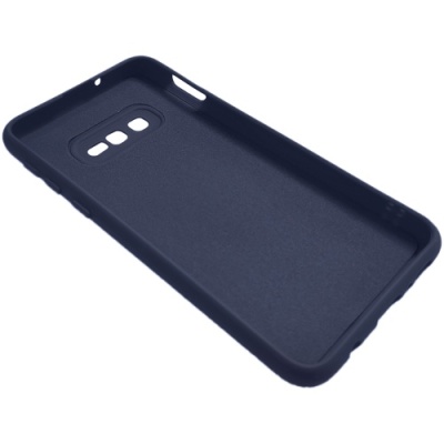 Купить чохол soft silicone case full для samsung g970 galaxy s10e (dark blue) онлайн