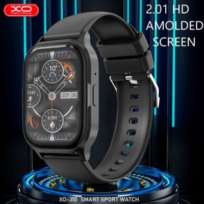смарт-годинник xo j10 amoled (чорний) 