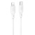 кабель borofone bx113 silicone type-c - lightning pd27w/1m (бiлий) 