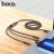 кабель hoco x76 3in1 usb - (lightning+microusb+type-c) 2.0a/1m (чорний) 