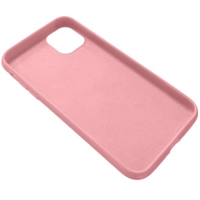 Купить чохол silicone case для apple iphone 11 (12) pink - full онлайн