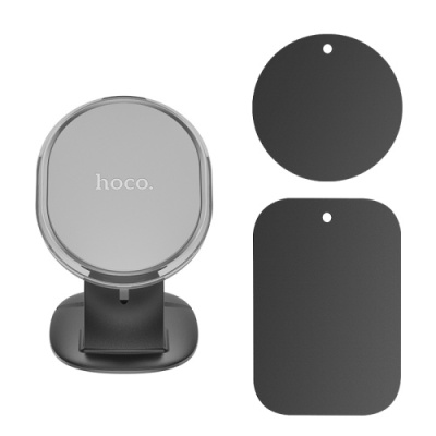 Автотримач Hoco H2 (Чорно-сірий)