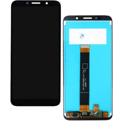 дисплей для huawei y5p 2020 (dra-lx9)/honor 9s (dua-lx9) з чорним тачскріном, original prc