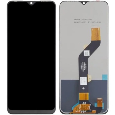 дисплей для tecno pop 5 lite з чорним тачскріном
