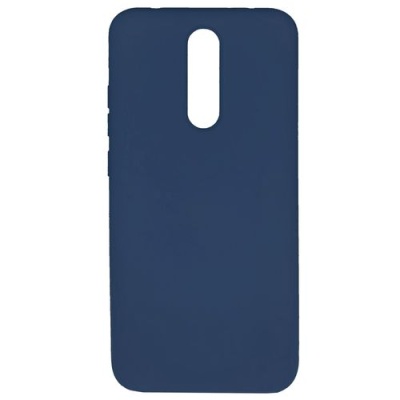 Купить силіконовий чохол soft silicone case для xiaomi redmi 8 - dark blue онлайн