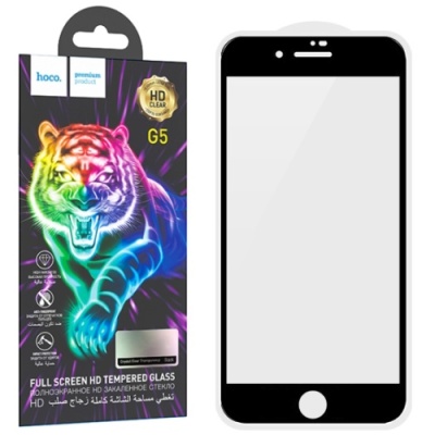 захисне скло hoco g5 для apple iphone 7 plus/8 plus (чорний) 