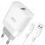Мережевий Зарядний Пристрій XO L63 1USB/15W/QC3.0 + (USB - Type-C) (Бiлий) мережевий зарядний пристрій xo l63 1usb/15w/qc3.0 + (usb - type-c) (бiлий)