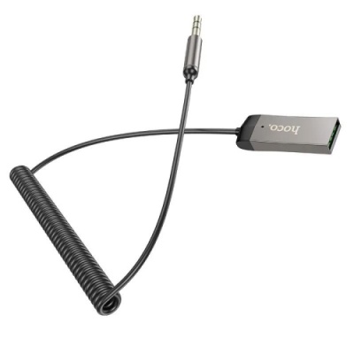 Bluetooth аудіо ресівер Hoco E78 (Сірий)