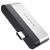 перехідник borofone dh2 type-c to hdmi+usb3.0 adapter (сталево-чорний) 