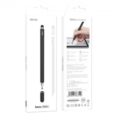 стилус hoco gm103 universal capacitive pen (чорний) 