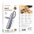 usb hub borofone dh16 6-в-1 type-c to hdmi+pd+usb3.0+usb2.0*2+rj45(l=0.15m) (сірий) 