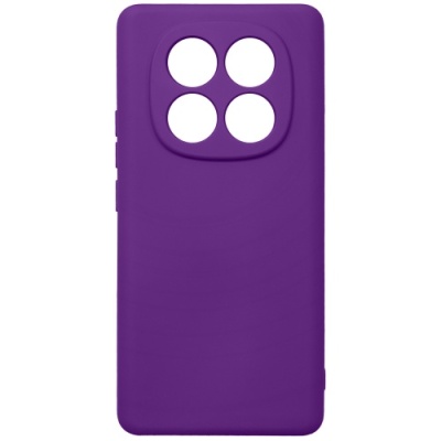 Купить чохол soft silicone case full для xiaomi redmi note 14 pro 4g (фіолетовий) онлайн