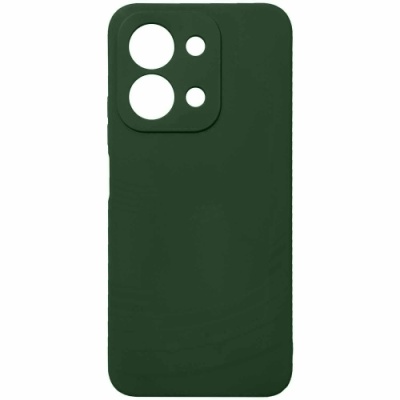 Купить чохол soft silicone case full для xiaomi redmi 15c/poco c85 (171.6/79.5/8mm) (темно-зелений) онлайн