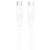 кабель hoco x84 solid (pd) type-c - type-c 60w 3a/1m (білий) 