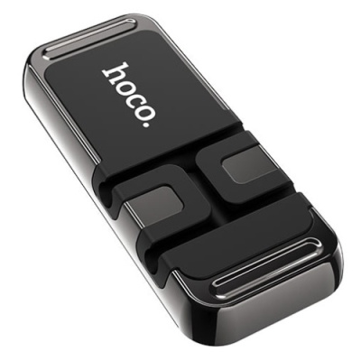 Автотримач Hoco CA77 Carry (Чорно-Сiрий)