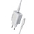 мережевий зарядний пристрій ridea rw-20124 rapid pro 1usb-c qc/pd 20w+type-c to type-c (бiлий) 
