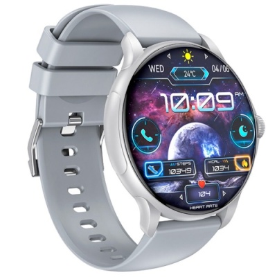 смарт-годинник xo j11 amoled (сірий) 