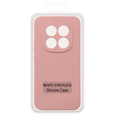 Купить чохол soft silicone case full для xiaomi redmi note 15 pro plus 5g (163.3/78.31/8.47) (рожевий) онлайн