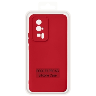 Купить чохол soft silicone case full для xiaomi poco f5 pro (red) онлайн