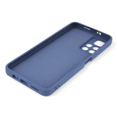 Купить силіконовий чохол soft tpu armor для xiaomi poco m4 pro 5g - linen blue онлайн