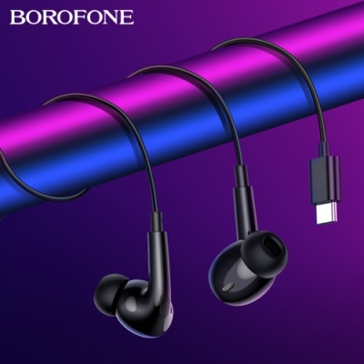 навушники borofone bm100 pro type-c (чорний) 