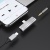 перехідник hoco ls25 lightning - aux (3.5mm) + lightning charge (сталевий) 