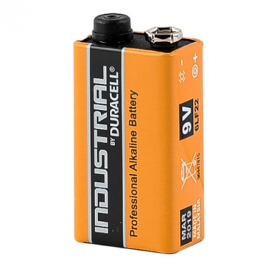 батарейка duracell 9v krona industrial 