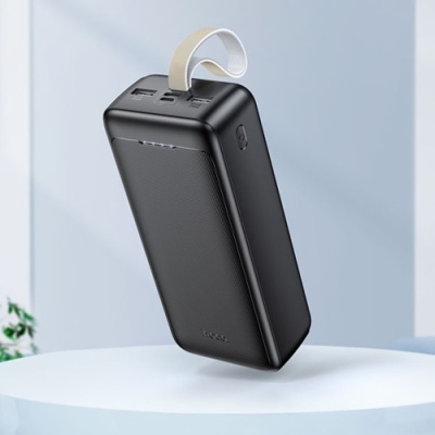 додаткова батарея power bank hoco j111b smart charge 30000 mah (чорний) 
