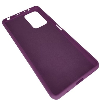 Купить силіконовий чохол soft silicone case для xiaomi redmi note 10 pro - purple онлайн
