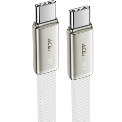 кабель acefast c24-03 type-c - type-c (1.2м) 60w (білий) 