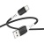 кабель hoco x82 silicone usb - type-c 3a/1m (чорний) 