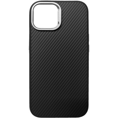 Купить чохол carbonite with magsafe for apple iphone 15 (black) онлайн
