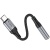 перехідник hoco ls36 type-c - aux (3.5mm)(female) (чорний) 
