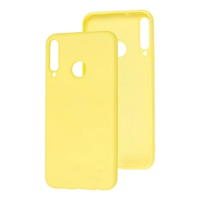 Купить чохол full soft case для huawei p40 lite e (art-l29) - yellow онлайн