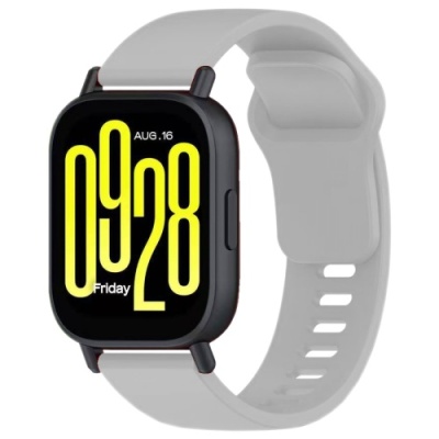 ремінець для xiaomi redmi watch 5 active / 5 lite (світло-сірий) 