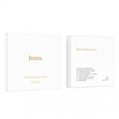 зарядний пристрій для смарт-годинника hoco y9 (чорний) 7.5mm*14.5mm 