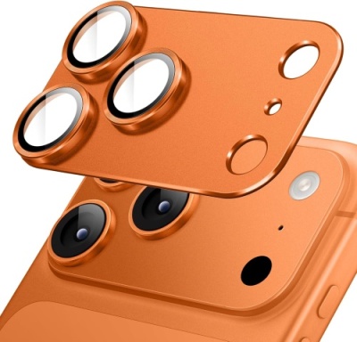 захисне скло camera full ar+af for iphone 17 pro max orange 
