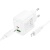 мережевий зарядний пристрій hoco cs55a 1usb/18w/qc3.0 + 1type-c/30w/pd + (type-c - lightning) (білий) 