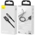 кабель baseus tungsten gold usb - lightning 2.4a/1m (calwj-01) (black) 