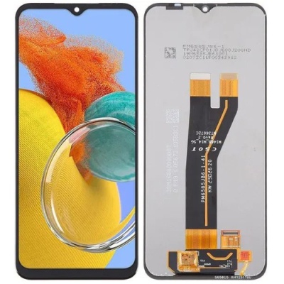 дисплей для samsung sm-m146b galaxy m14 (m146b_m14_5g rev0.2) з чорним тачскріном (brand pack)