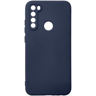 Купить чохол soft silicone case full для xiaomi redmi note 8/note 8 2021 (dark blue) онлайн