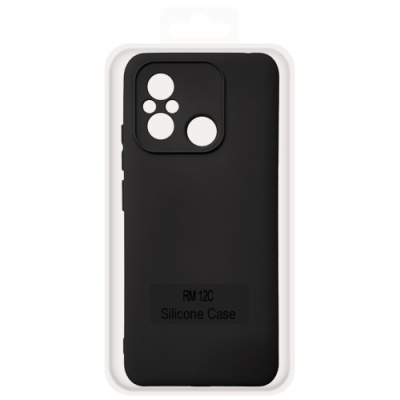 Купить чохол soft silicone case full для xiaomi redmi 12c (black) онлайн