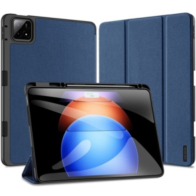 Купить чохол dux ducis domo для xiaomi pad 6s pro 12.4" with stylus pen holder & auto sleep wake (blue) онлайн