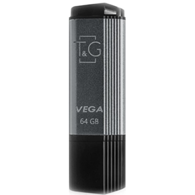 usb флеш-накопичувач tg 64gb vega 121 (сірий) 