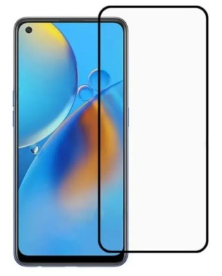 захисне скло ipaky для oppo reno 7 (чорний) 