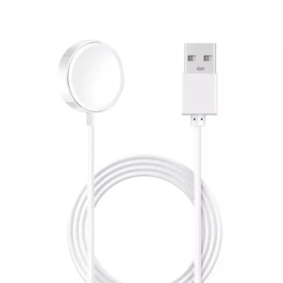 зарядний пристрій для смарт-годинника s6/ s7/ s7 pro/ s7 pro max/ dt7/ dt3/ hw22 plus/ hw22 pro/ kk70/ w7/ w7p (білий) 